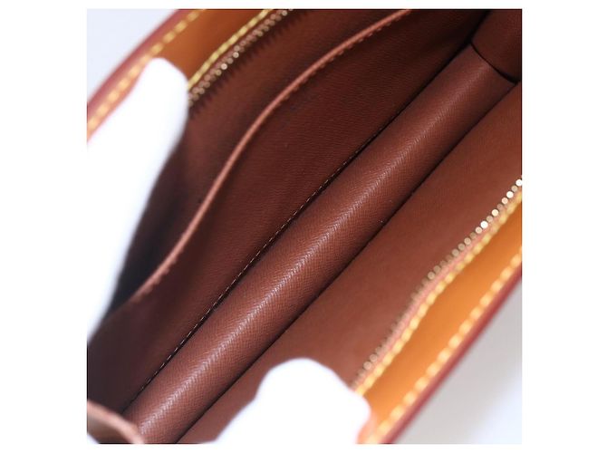 LOUIS VUITTON Pochette Uomo Epi Borsa Marrone Zipangu Oro M52528 Auth ep11759 - vista 9