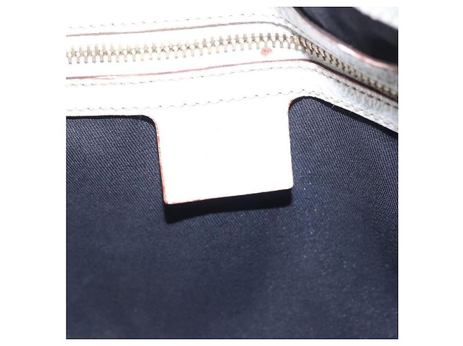 Sac à bandoulière en cuir Gucci Sherry Line avec chaîne blanche et dorée 153011 Auth ep11925 - vue 16