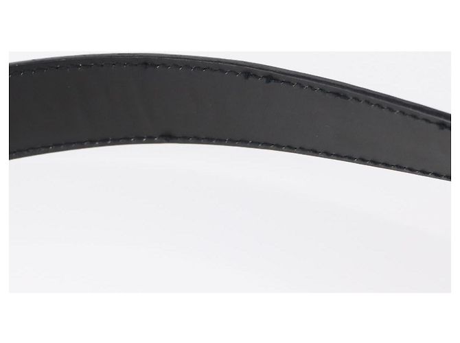 Borsa a Spalla Salvatore Ferragamo Vala in Pelle Nera Argento Autentica 152882 - vista 9
