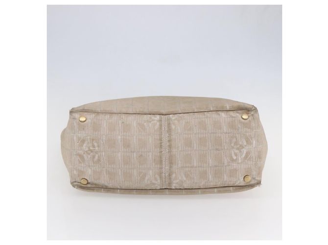 CHANEL Nuova Borsa Tote da Viaggio Nylon Rosa Argento CC Auth BA6548 - vista 5