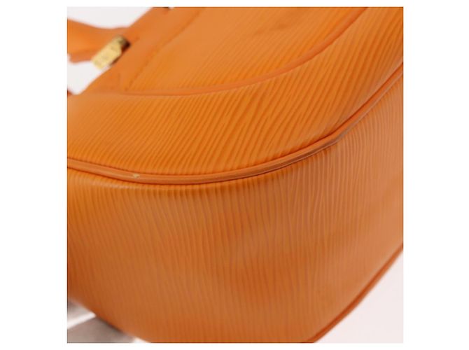 LOUIS VUITTON Borsa Epi Danura PM 2Way Arancio Mandarino M5891H LV Auth 146329 Arancione Grigio - vista 15