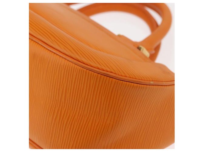 LOUIS VUITTON Borsa Epi Danura PM 2Way Arancio Mandarino M5891H LV Auth 146329 Arancione Grigio - vista 16