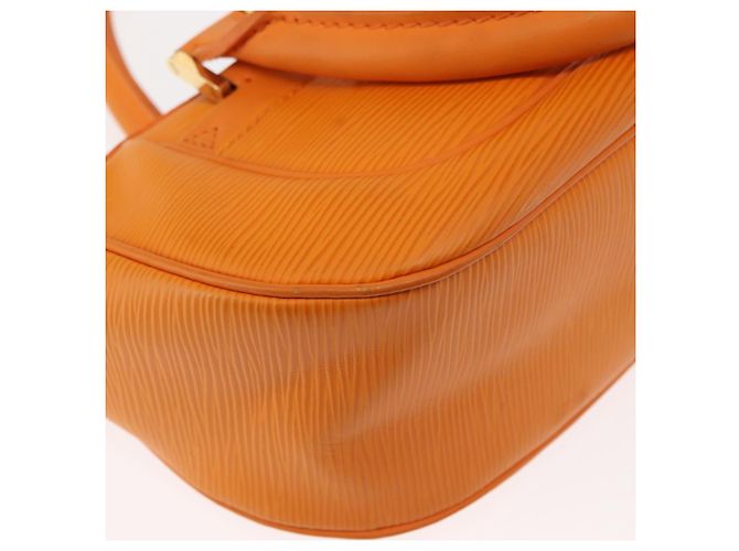 LOUIS VUITTON Borsa Epi Danura PM 2Way Arancio Mandarino M5891H LV Auth 146329 Arancione Grigio - vista 17