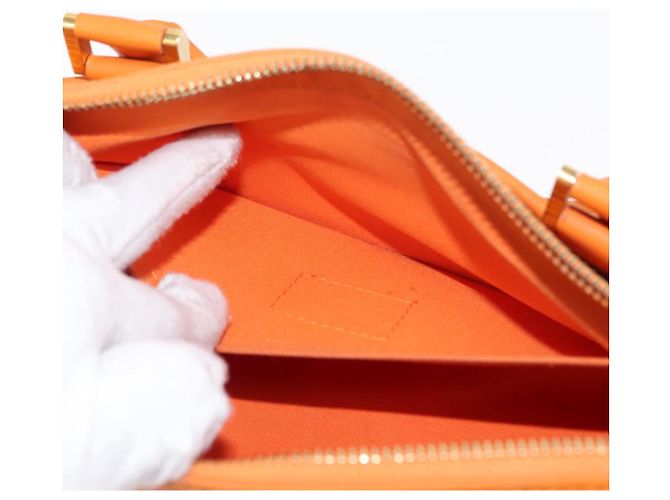 LOUIS VUITTON Borsa Epi Danura PM 2Way Arancio Mandarino M5891H LV Auth 146329 Arancione Grigio - vista 22