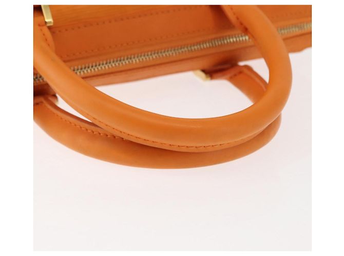 LOUIS VUITTON Borsa Epi Danura PM 2Way Arancio Mandarino M5891H LV Auth 146329 Arancione Grigio - vista 7