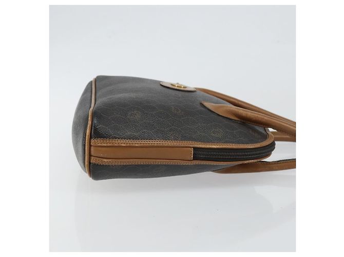 Borsa a mano in tela a nido d'ape PVC nera Auth BA6581 Christian Dior - vista 3