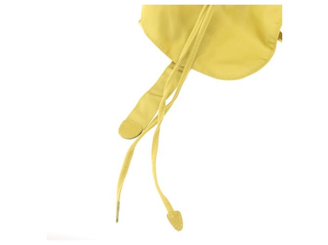 Zaino PRADA in nylon verde argento Auth BA5656 - vista 21