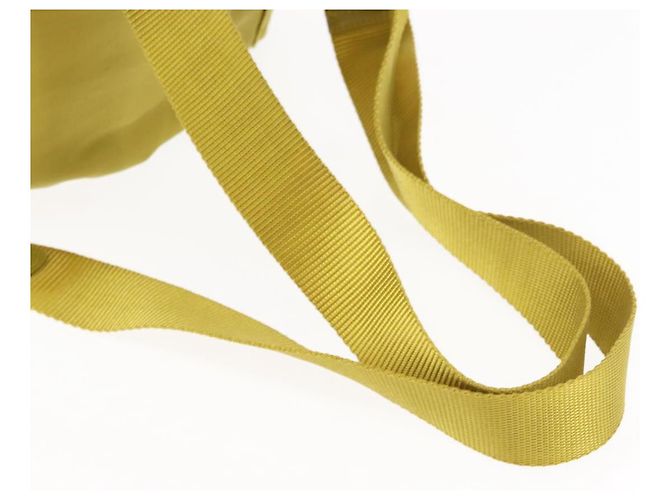 Zaino PRADA in nylon verde argento Auth BA5656 - vista 9