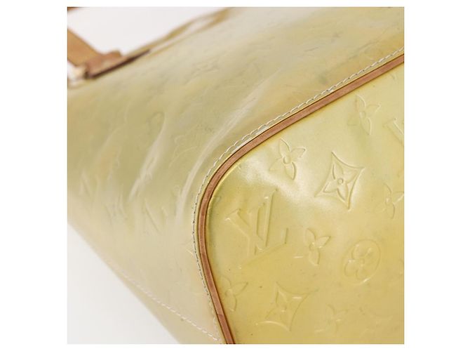 LOUIS VUITTON Borsa a Mano Monogram Vernis Houston Grigio M91053 LV Auth th6399 - vista 14