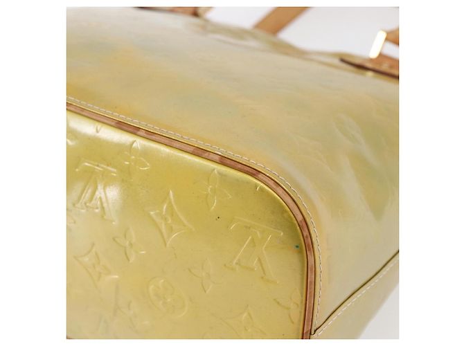 LOUIS VUITTON Borsa a Mano Monogram Vernis Houston Grigio M91053 LV Auth th6399 - vista 15