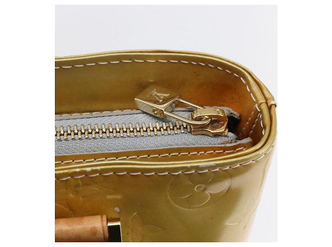 LOUIS VUITTON Borsa a Mano Monogram Vernis Houston Grigio M91053 LV Auth th6399 - vista 17