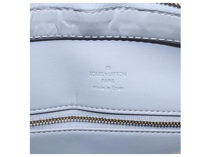 LOUIS VUITTON Borsa a Mano Monogram Vernis Houston Grigio M91053 LV Auth th6399 - vista 18