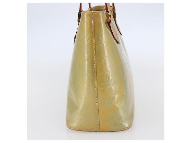 LOUIS VUITTON Borsa a Mano Monogram Vernis Houston Grigio M91053 LV Auth th6399 - vista 4