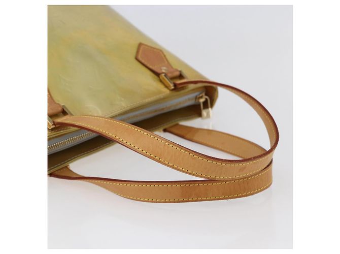 LOUIS VUITTON Borsa a Mano Monogram Vernis Houston Grigio M91053 LV Auth th6399 - vista 7