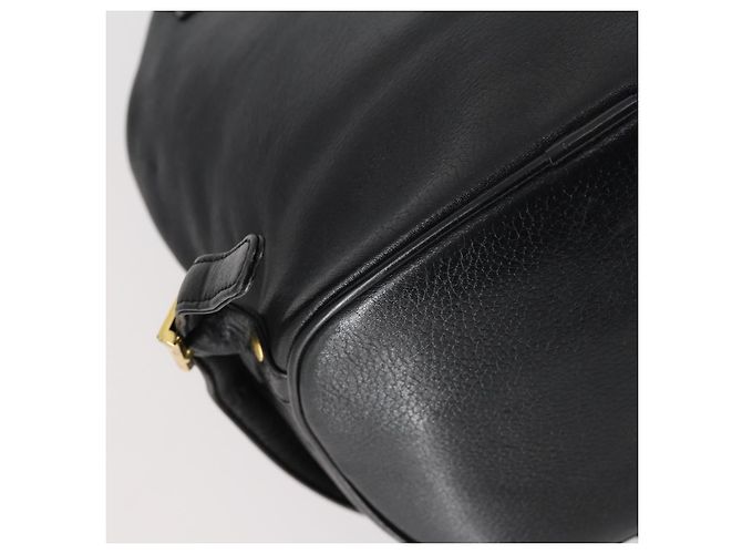 MCM Studs Rucksack Leder Schwarz Gold Auth 144411 Golden - Ansicht 18