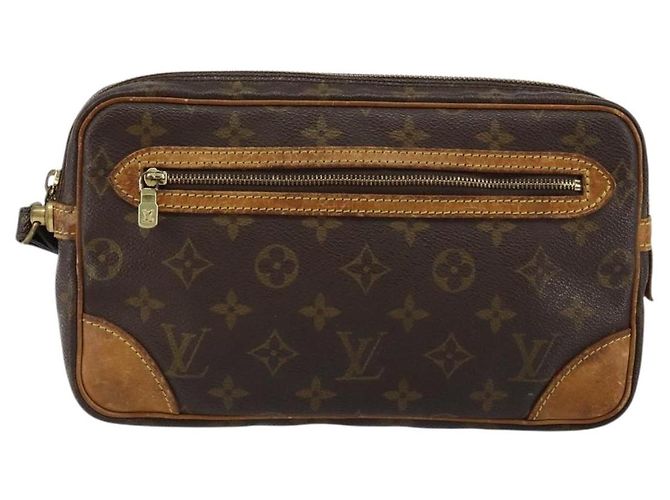 LOUIS VUITTON Clutch Marly Dragonne GM Monogram M51825 LV Auth am9337 Monogramma - vista 13