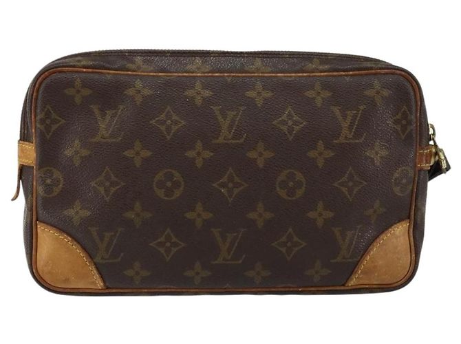 LOUIS VUITTON Clutch Marly Dragonne GM Monogram M51825 LV Auth am9337 Monogramma - vista 2