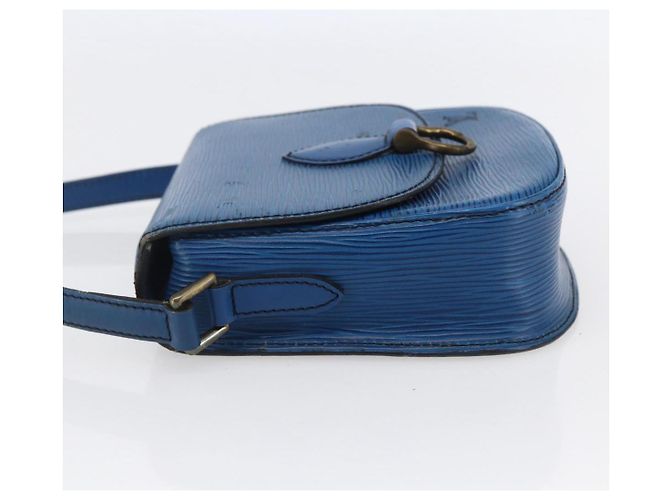 LOUIS VUITTON Bolso de Hombro Epi Saint Cloud PM Azul M52195 LV Auth 147347 - vista 3