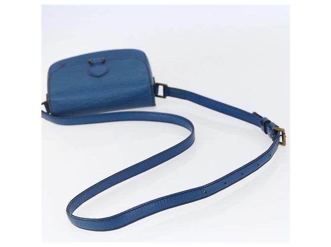LOUIS VUITTON Bolso de Hombro Epi Saint Cloud PM Azul M52195 LV Auth 147347 - vista 7