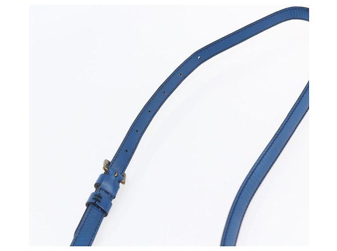 LOUIS VUITTON Bolso de Hombro Epi Saint Cloud PM Azul M52195 LV Auth 147347 - vista 8