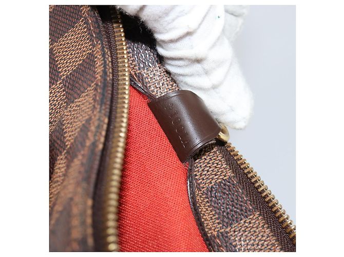 LOUIS VUITTON Borsa Tote Cabas Piano Damier Ebene M51148 LV Auth 145837 - vista 12
