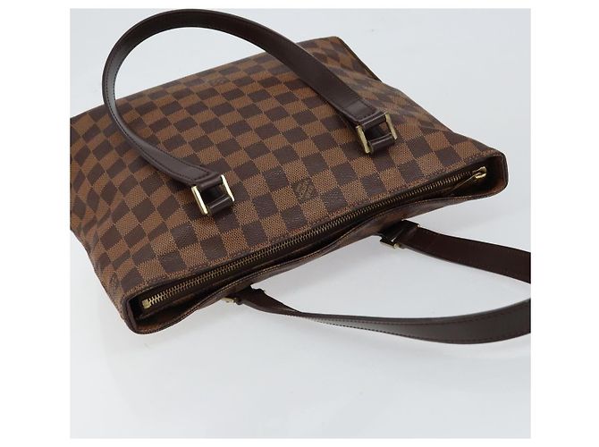 LOUIS VUITTON Borsa Tote Cabas Piano Damier Ebene M51148 LV Auth 145837 - vista 6