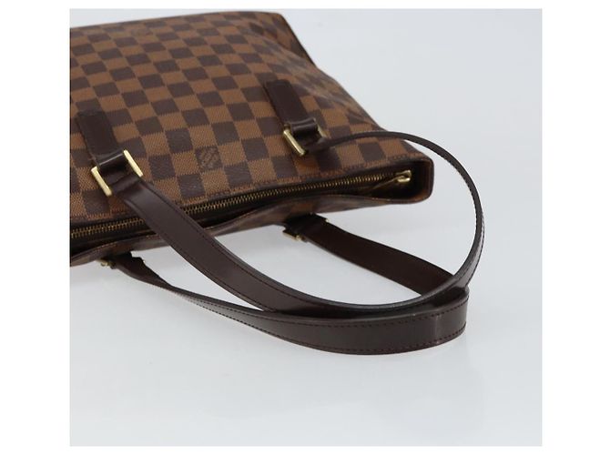 LOUIS VUITTON Borsa Tote Cabas Piano Damier Ebene M51148 LV Auth 145837 - vista 7