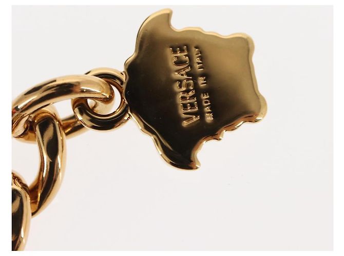 Collana VERSACE metallo oro Auth am9188 D'oro - vista 14