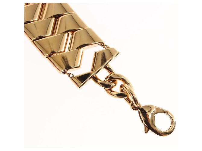 Collana VERSACE metallo oro Auth am9188 D'oro - vista 3