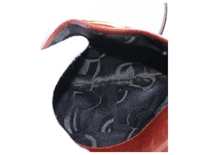 Bolso de Hombro Vala de Cuero Marrón Salvatore Ferragamo Auth BA6801 Castaño - vista 20