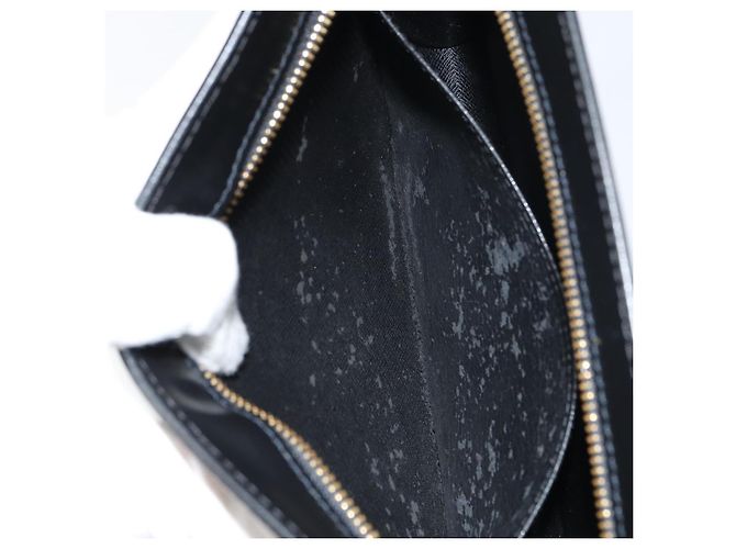 LOUIS VUITTON Pochette Uomo Epi Borsa a Mano Nera M52522 LV Auth mr1729 Nero - vista 10