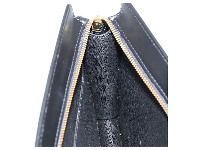 LOUIS VUITTON Pochette Uomo Epi Borsa a Mano Nera M52522 LV Auth mr1729 Nero - vista 18