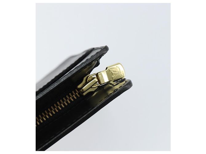 LOUIS VUITTON Pochette Uomo Epi Borsa a Mano Nera M52522 LV Auth mr1729 Nero - vista 8