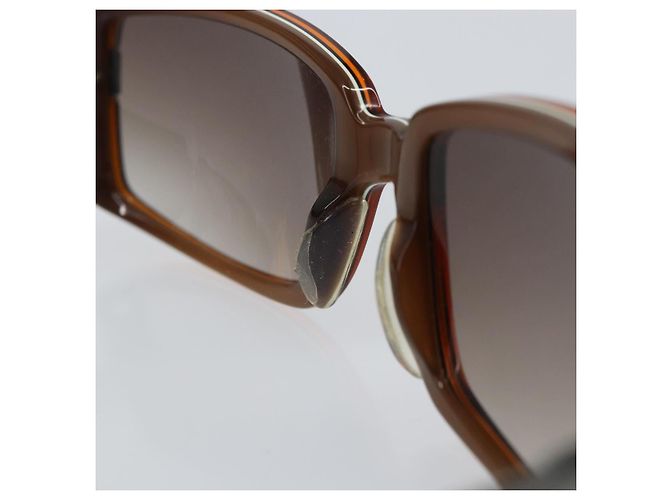 Bulgari Gafas de sol BVLGARI de plástico marrón Auth BA8842 Castaño - vista 10