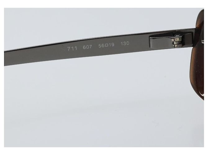 Bulgari Gafas de sol BVLGARI de plástico marrón Auth BA8842 Castaño - vista 11