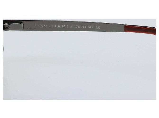 Bulgari Gafas de sol BVLGARI de plástico marrón Auth BA8842 Castaño - vista 9