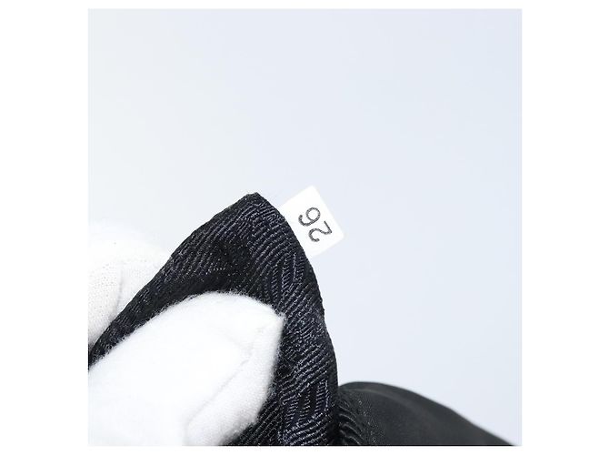 Borsa a mano PRADA in nylon nero Auth BA8979 - vista 23