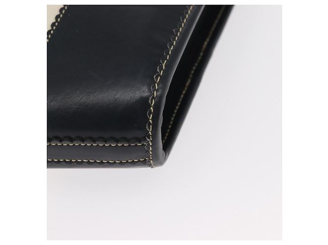 Borsa a mano LOEWE in tela bianca e oro Auth 151572 Bianco D'oro - vista 9