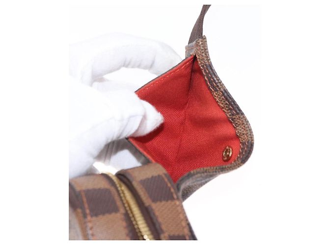 LOUIS VUITTON Borsa a Spalla Geronimos Damier Ebene N51994 Auth LV yk19788 - vista 22
