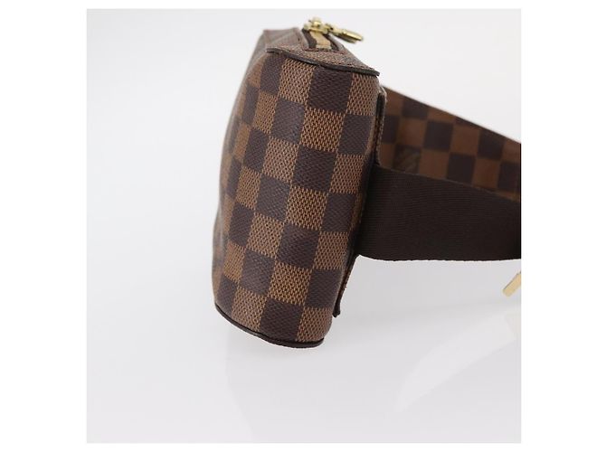 LOUIS VUITTON Borsa a Spalla Geronimos Damier Ebene N51994 Auth LV yk19788 - vista 4