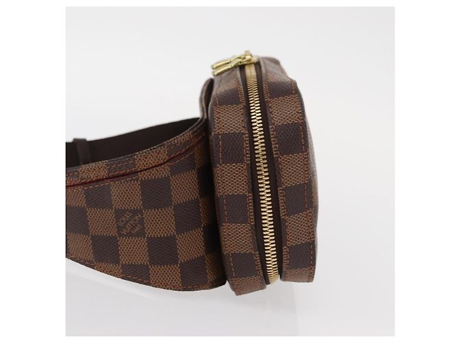 LOUIS VUITTON Borsa a Spalla Geronimos Damier Ebene N51994 Auth LV yk19788 - vista 5