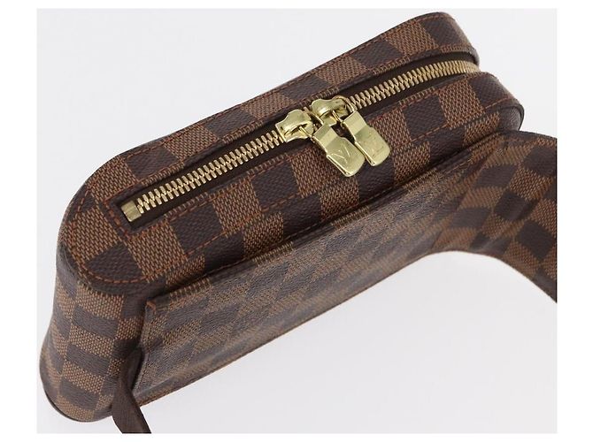 LOUIS VUITTON Borsa a Spalla Geronimos Damier Ebene N51994 Auth LV yk19788 - vista 6