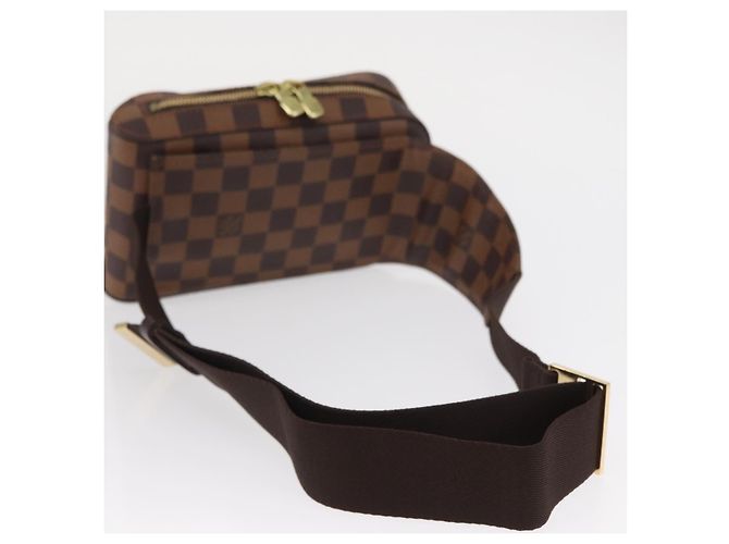 LOUIS VUITTON Borsa a Spalla Geronimos Damier Ebene N51994 Auth LV yk19788 - vista 7