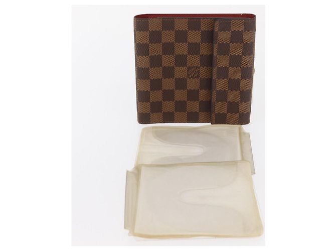 LOUIS VUITTON Custodia CD Damier Ebene Pochette LV Auth 153322 - vista 12