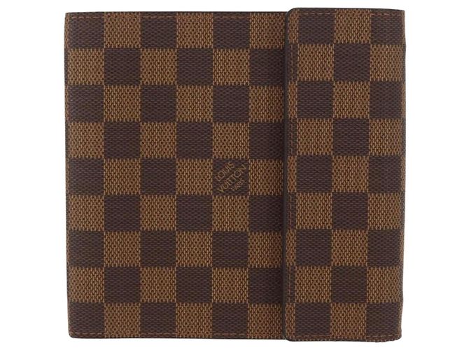 LOUIS VUITTON Custodia CD Damier Ebene Pochette LV Auth 153322 - vista 13
