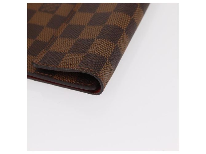 LOUIS VUITTON Custodia CD Damier Ebene Pochette LV Auth 153322 - vista 14