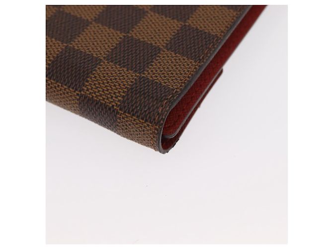 LOUIS VUITTON Custodia CD Damier Ebene Pochette LV Auth 153322 - vista 15