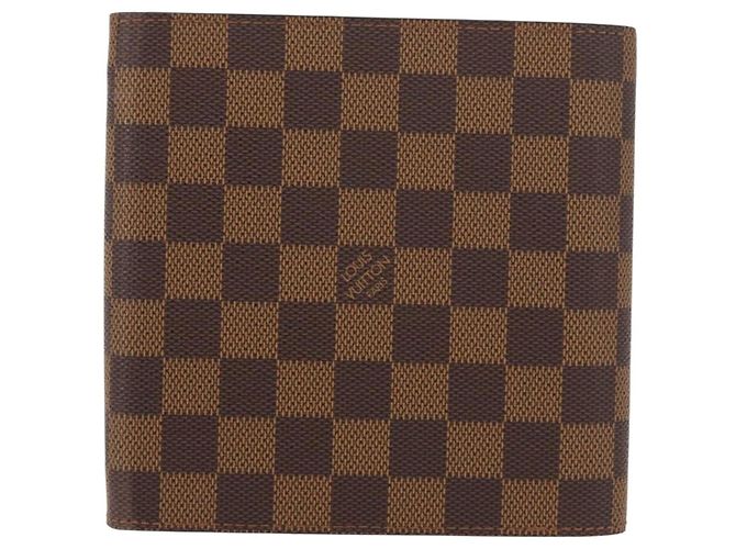 LOUIS VUITTON Custodia CD Damier Ebene Pochette LV Auth 153322 - vista 2