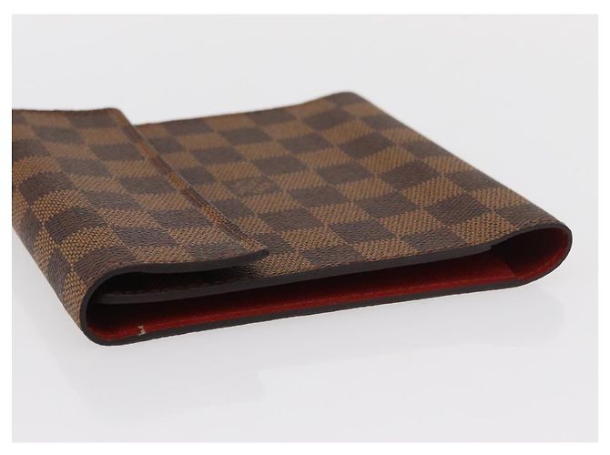 LOUIS VUITTON Custodia CD Damier Ebene Pochette LV Auth 153322 - vista 5