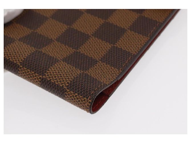LOUIS VUITTON Custodia CD Damier Ebene Pochette LV Auth 153322 - vista 7